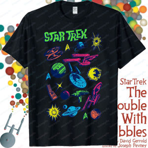 Star Trek Theme Series Creative Design T-shirt Classic Film Lover Tee Tops Fashionable Casual Summer Men Women Short Sleeve