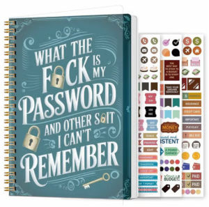 Password Notebook Creative Password Notebook For Office Home Use/Password Organizer Journal/Secure Notes/Ideal For Students Professionals