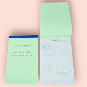 Giấy giới thiệu sinh hoạt Đảng tạm thời