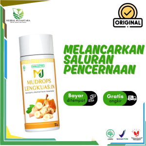 Mudrops Jamu Tetes Ekstrak Lengkuas Melancarkan Saluran Pencernaan