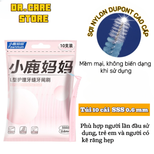 [SẢN PHẨM HOT ]🦷 BÀN CHẢI KẼ RĂNG CHỮ L - VỆ SINH RĂNG MIỆNG CHUYÊN SÂU DÀNH CHO NGƯỜI NIỀNG RĂNG 🦷