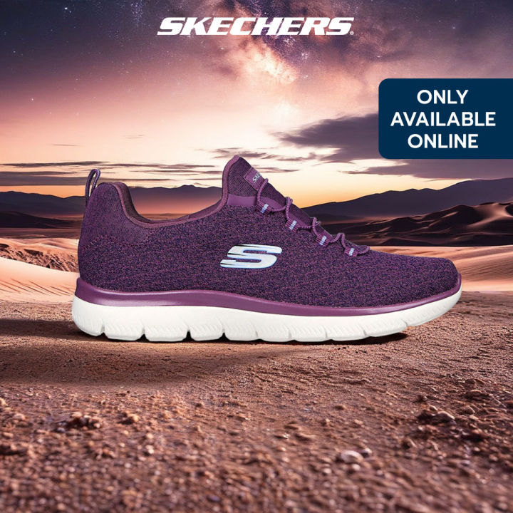Skechers Online Exclusive Women Sport Summits New Vibe Casual Shoes  149934-PRMT Memory Foam Kasut Sneaker, Perempuan SALE Lazada