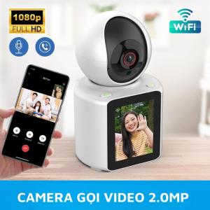 Camera Wifi Gọi Video 2 Chiều Full HD Màn Hình IPS 2.8 inch - Báo Khóc Trẻ Em Đàm Thoại 2 Chiều Phát Hiện Chuyển Động