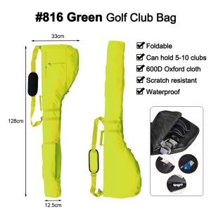 SG Gadget® Portable Lightweight Golf Clubs Carry Bags with 3 Clubs Nylon Golf Clubs Travel Bag