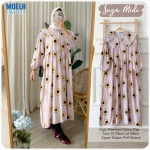 MIDI DRESS SUGA LD 105 BY ORIGINAL MOELA BERLABEL