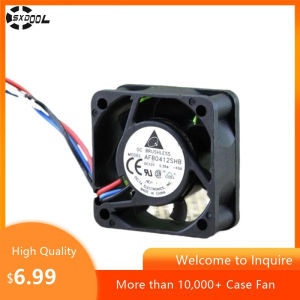 for Delta AFB0412SHB 40mm 12V 0.35A Cooling Fan High Airflow 4CM 4015 Speed Fan 40x40x15mm