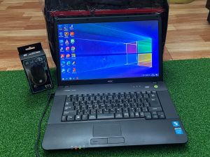 โน๊ตบุ๊ค NEC Verapor Vk 18 EA-G lntel (R) Celeron (R) cpu 1000m 1.80 ghz 1.80 ghz RAM 4 GB hdd320gb หน้าจอ 15 นิ้ว