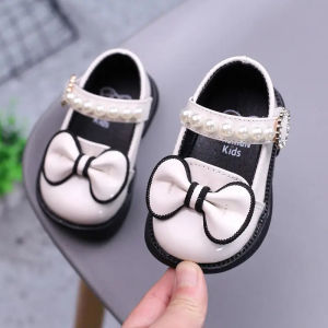 Sepatu Bayi Perempuan terbaru umur 6 12 bulan Sepatu Bayi Cewek Lucu model pita mutiara Sepatu imut