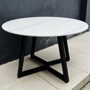 Lou Round Dining Table / Round Sintered Stone Discussion Table - FRM5215