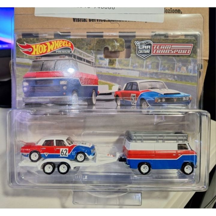 '70 Rover P6 Group 2 and HW Rally Hauler, #55 2023 Hot Wheels Team ...