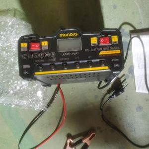 250W Charger Aki Motor Mobil Auto On Off Charger Batteray Accu Auto Aki Motor Mobil Otomatis 12V/24V 200AH BLM-CDQ-168 Super Cepat Dengan Indikator Cerdas