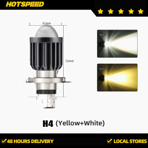 Motorcycle Headlight H4 BA20D CSP 12V LED Moto High/Low Beam Led Bulbs 12000LM Super Bright Autobike Fog Lamp