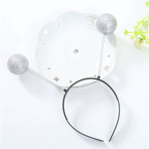Alien HeadBopper Alien Headband MartianHeadband Metallic Star Headband Heart Headband Halloween Alien Headband