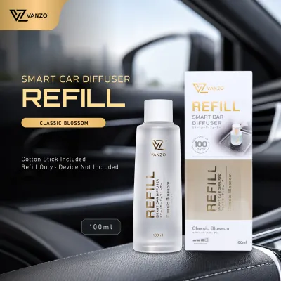 VANZO Smart Car Diffuser Refill Pack (Secret Musk) 100ml