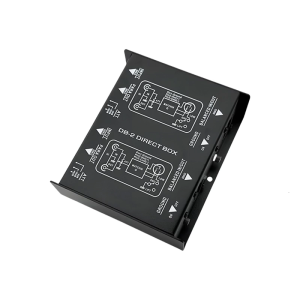 High Fidelitys Double Channel DI Box With Audios Ground Isolation Optimized For Recording 6.35mm/1/4 Input Interfaces