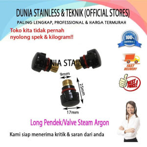 Long Pendek stang argon Bagian komponen dari stang las argon