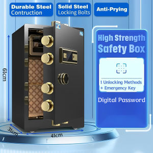 Safety Box Security Lock Cash Box Safe Box Digital Safety Box Money Box Metal Security Box All Steel With Masterkey