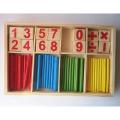 Mainan Puzzle 3D Matematika Anak Kids Math Learning Game Berhitung Mainan Edukasi Anak 48 Count Stick Edukatif Toys Games Wood Material Kayu Aman Latih Kecerdasan Otak Hadiah Koleksi Pajangan Hiasan s6238 - Multicolor. 