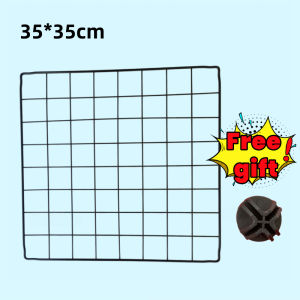 8Pcs DIY mesh assembly cage cage accessories set has assembled fence 35*35 iron mesh resin sheet cat