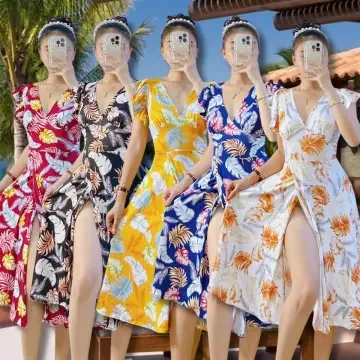 Pretty hawaiian dresses best sale