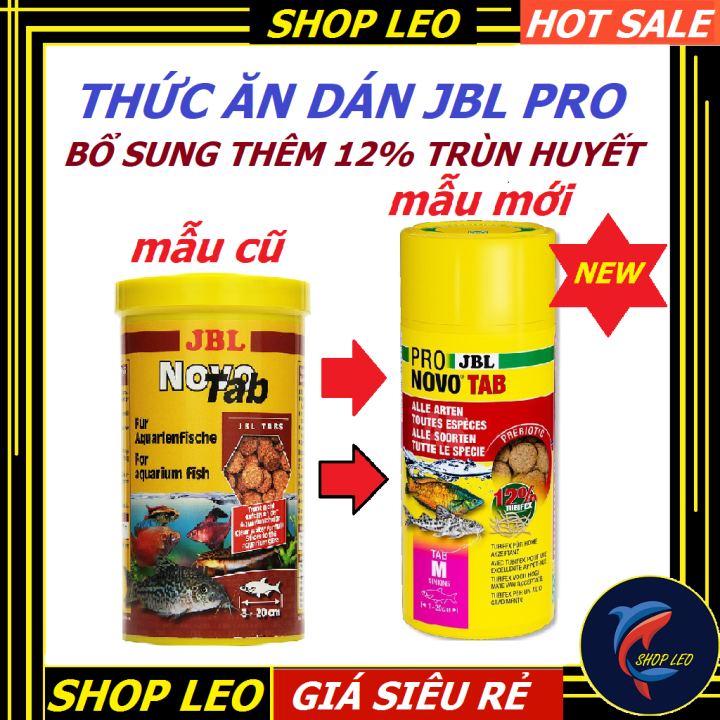 Thức ăn dán JBL Novo Tab PRO hộp - JBL NovoTab - Thức ăn viên dán cho ...