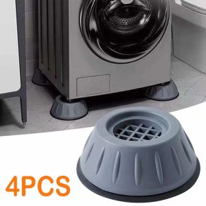 GM.4pcs Washing machine stand washing machine bases top loading universal shock-absorbing feet