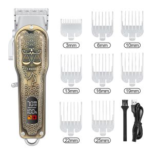 HIENA HYN-203B Constellation Hair Clipper Men Fashion Hair Machine Haircut Electric Cutter for Birthday gift