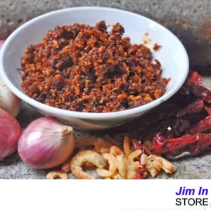 JB Popular Volcano Dried Shrimp Chili 150g (Super Spicy Handmade) 手工虾米辣  虾米辣椒脆 (地獄辣) - 150克 [Grandma Ong]