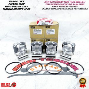 PISTON SEHER + RING SEHER KOMPLIT STD TOYOTA HILUX 2KD 2.5 2500CC 1SET