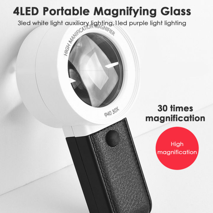 【High Quality】Professional Magnifying Glass Illuminated Magnifier With