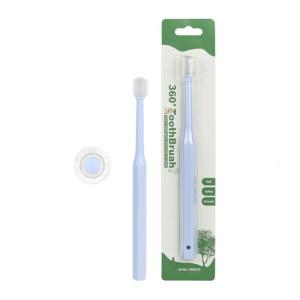 Small Pet Toothbrush for Dog Cats Teeth Cleaning Tool 360 Degree Soft Bristle Dog Toothbrush for Dental Health Daily Use