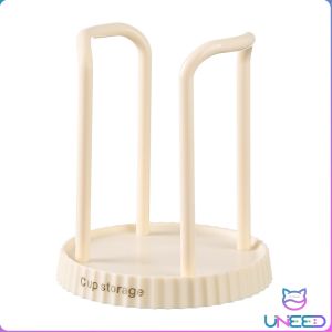 Need Paper Cup Holder Dispenser Multifunctional Desktop Coffee Cup Storage Plastic Rack