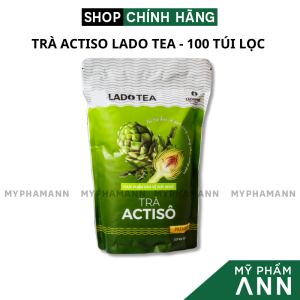 Trà Actiso Lado Tea Giúp Thanh Nhiệt Giải Độc Gan Gói 100 Túi Lọc Chính Hãng - Trà Thảo Mộc Cải Thiện Sức Khỏe
