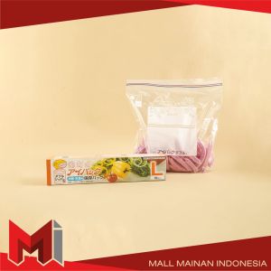MallMainan-C1150 Kantong Plastik Ziplock Kulkas Double Lock BPA FREE / Plastik Klip Penyimpanan