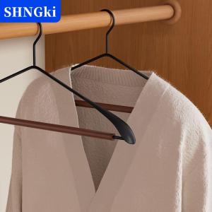 [COD] 🔥🔥🔥SHNGki Dày rộng vai sồi sắt phù hợp với móc áo liền mạch chống trượt sơn kim loại móc áo nhà khách sạn khô và ướt dual-sử dụng hange