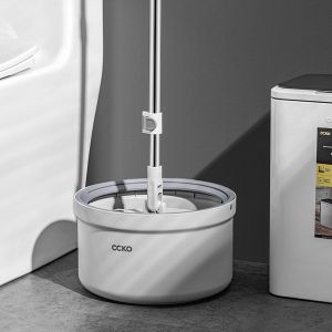 Bộ lau nhà kèm thùng tay xách vắt nhanh không cần chạm tay CK9624 - hàng cao cấp - PKTL