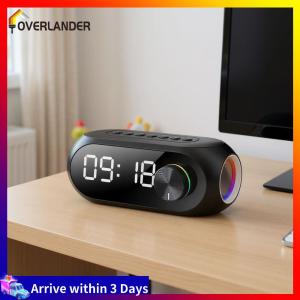 Wireless RGB BT Speaker 1200mAh Radio FM Music Player Rechargeable Desktop Small BT Speaker for Party Outdoor Travel