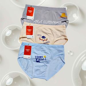 Celana Dalam Anak & Remaja Laki-Laki Isi 3 PCS Sorex GM 605-1 Size S-XL Supersoft Super lembut