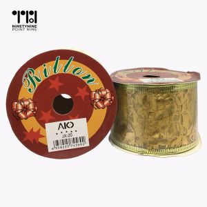 99.9 Christmas Ornaments Decorative Ribbons (5CM) 2.25M (6 Colours Option) [JX-20]