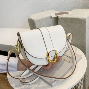 IELGY popular bag female Korean fashion trendy messenger bag western style saddle bag one-shoulder