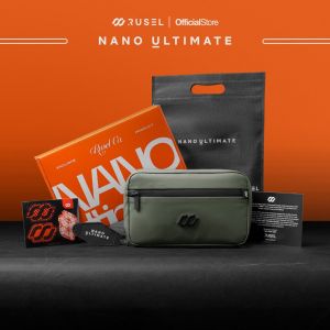 RUSEL CO - Handbag Nano Ultimate Exclusive Tas Selempang Pria Multifungsi Waterproof