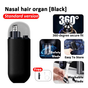 Nose Hair Trimmer Led Digital Display Pencukur buu Hidung Mini Shaver Nose Hair USB Charging Portable Men 鼻毛修剪器