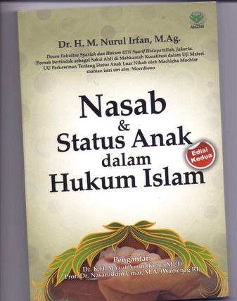 BUKU NASAB DAN HUKUM ANAK DALAM HUKUM ISLAM EDISI KEDUA-NURUL IRFAN ...