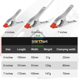 SPRING CLAMP PENJEPIT METAL 4/6/7/9 INCH
