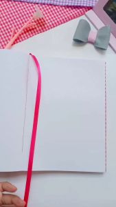 Notebook A5 Motif Kotak Pink Alat Tulis Buku Tulis Jurnal Diary