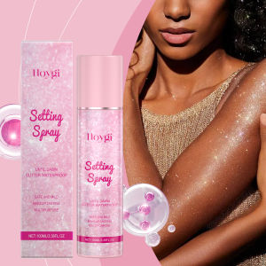 Hoygi Flash Setting Spray Oil Control Waterproof Sweat Proof Long-Lasting Base Makeup for Body Charming Face Fixer Make up Spray