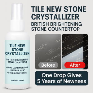 Stone Crystallizer Waterproof  Antifouling Protective Film Universal Repair Agent Marble Quartz Tiles翻新增亮结晶剂