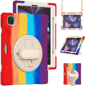 Shockproof Case For Lenovo Tab One Tab K9 TB305FU TB305XU 8.7 inch Tablet 2025 Sturdy with High Quality 360° Degree Rotating Shoulder Strap