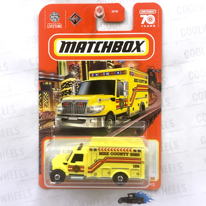 Matchbox 2023 International Workstar Ambulance | Lazada