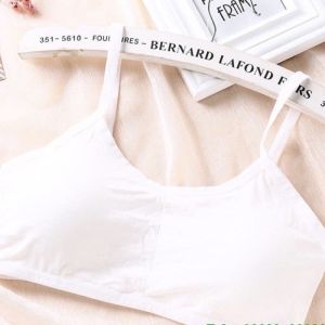 Áo lót học sinh 3 dây siêu đẹp màu Da Đen  Trắng - BRAT004